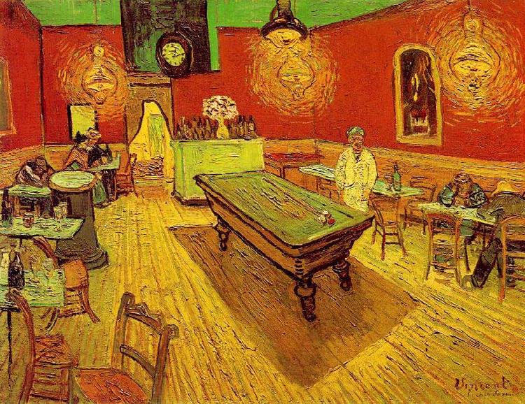 The Night Cafe, Vincent Van Gogh